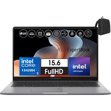 Asus Expertbook P1 P1503CVA Intel Core I5-13420H 48GB Ddr5 4tb SSD Freedos 15.6 Fhd Intel UHD Taşınabilir Bilgisayar EXI58512G0D30+ZETTAÇANTA