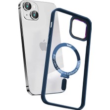 Buff Apple iPhone 13 Bumpermag Kılıf Deep Blue