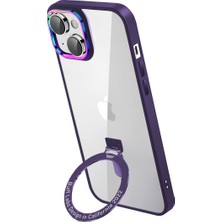 Buff Apple iPhone 13 Bumpermag Kılıf Purple