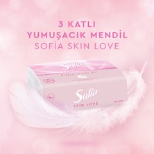 Sofia Skin Love Pudra Kokulu Mendil 100'lü