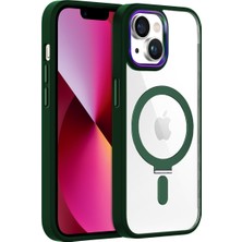 Buff Apple iPhone 13 Bumpermag Kılıf Green