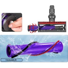 Supervac Dyson V7 V8 V10 V11 V15 ile Uyumlu Zemin Fırça Başlığı