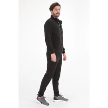 Puma Clean Sweat Suit Erkek Siyah Günlük Stil Eşofman Takım 58584001