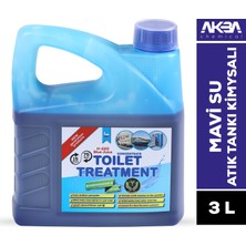 AKBA MAVİ SU (TOILET TREATMENT) ATIK TANKI KİMYASALI 3 L