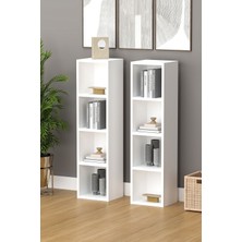 Fly Mobilya Dabi Kitaplık,modüler Kitaplık,çok Amaçlı Dolap,tv Sehpası - FLY172055