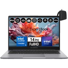 Asus Expertbook P1 P1403CVA-I58512G0D Intel Core I5-13420H 96GB Ddr5 4tb SSD Freedos 14" Fhd Intel UHD Taşınabilir Bilgisayar WXI58512G0D40+ZETTAÇANTA