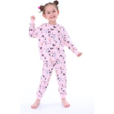 Miny Kids Kedili Çocuk Pijama Takımı