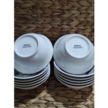 Güral Porselen Ada 12 Adet 14 cm (Küçük) Çorba Kase