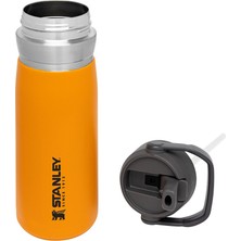Stanley Go Iceflow Flip Straw Su Termosu 0,65 L Turuncu