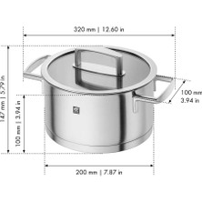 Zwilling Vitality Sığ Tencere 20 cm