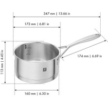 Zwilling Vitality Sos Tenceresi 16 cm