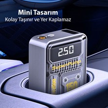 Ezere 150PSI Tasinabilir Araba Yüksek Güçlü Elektrikli Kablosuz Lastik Hava Pompasi