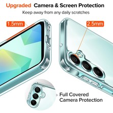 Etiget Samsung Galaxy A16 Şeffaf Silikon Kılıf + Cam Ekran Koruyucu Seti
