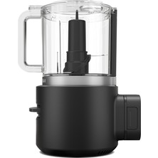 KitchenAid Go 5KFCR531BM Kablosuz Mutfak Robotu Bataryalı Siyah