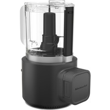 KitchenAid Go 5KFCR531BM Kablosuz Mutfak Robotu Bataryalı Siyah