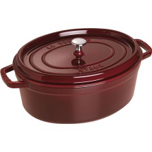 Staub La Cocotte Döküm Tencere Oval 3,2 L Bordo