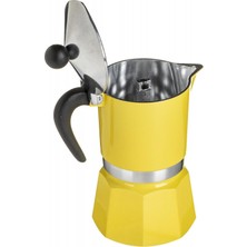 Bialetti Rainbow Moka Pot 3 Cup Sarı