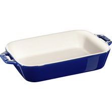 Staub Seramik Dikdörtgen Fırın Kabı 20 x 16 cm Lacivert