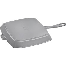 Staub Döküm Izgara Tava 30 x 30 cm Grafit Gri