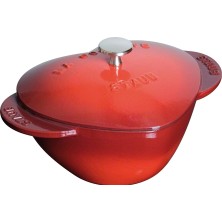 Staub Kalp Döküm Tencere 20 cm