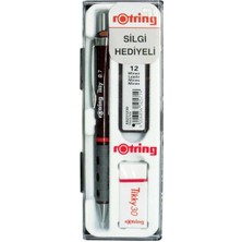 Rotring Tikky Versatil Kalem 0.7 mm + Silgi + Kalem Ucu Set