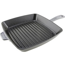 Staub Döküm Izgara Tava 26 x 26 cm Gri