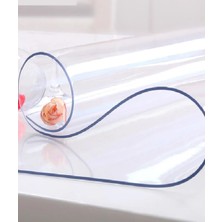 Bayramoğlu 1.4 mm.  PVC Masa Örtüsü. Ramazan'a özel 50x70 dantel görünümlü pvc runner hediye