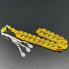 Hicaz Tesbihçilik Üst Kalite Ateş Kehribar Tesbih Hcz-Model Jmtuem