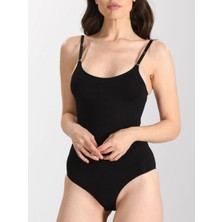 Kadın Dikişsiz Ayarlanabilir Askı Çıtçıtlı Body Korse