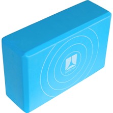 Rebuwo EVA Köpük Yoga Bloğu Açık Mavi, Destekleyici ve Hafif, EVA Foam Yoga Block Light Blue