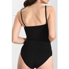 Kadın Dikişsiz Ayarlanabilir Askı Çıtçıtlı Body Korse