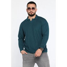 Mishar İtalia Erkek Polo Yaka Sweatshirt