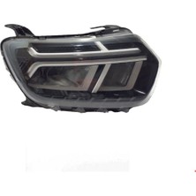 Gkl 260106194R - Ön Far Sağ ( Ledli Beyaz Çizgili ) Duster 2021- Ithal