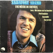 Salvatore Adamo - Une Meche De Cheveux Lp Plak