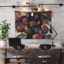 The Lucid Lab After-Image Of The Sun Duvar Örtüsü - 100  cm   x  135  cm