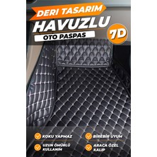 Hyundai Tucson (2005-2009) Uyumlu Deri 7d Havuzlu Tam Set Oto Paspas