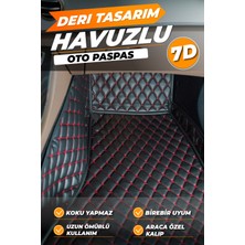 Hyundai Tucson (2005-2009) Uyumlu Deri 7d Havuzlu Tam Set Oto Paspas