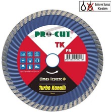 Pro-Cut Tk 115 mm Turbo Kanallı Elmas Testere