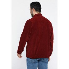 Mishar İtalia Erkek Dik Yaka Fermuarlı Polar Sweatshirt