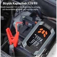 Mefa Ös Tasinabilir Araç Lastik Sisirme ve Starter Akü Takviye Seti