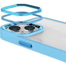 Buff Apple iPhone 13 New Air Bumper Kılıf Sierra Blue