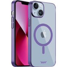 Buff Apple iPhone 13 Magsafe Slim Fit Kılıf Purple