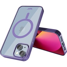 Buff Apple iPhone 13 Magsafe Slim Fit Kılıf Purple