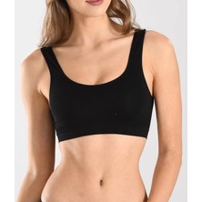 Miss Fit Kadın Balensiz Kalın Askılı Dikişsiz Lazer Kesim Sütyen