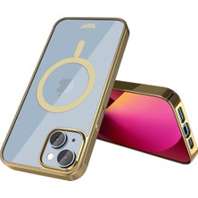 Buff Apple iPhone 13 Magsafe Slim Fit Kılıf Gold