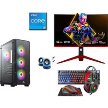 GameBooster Süper X1 RYZEN5-3600 8gb Ram 256GB SSD R7240 4gb 27'' 240HZ Curved Oyuncu Masaüstü Bilgisayar