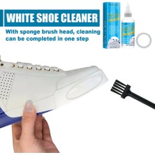 Zhuxi Shop B Beyaz Ayakkabı Temizleyici Ayakkabı Beyazlatıcı Temizleme Jeli Ayakkabı Hızlı Etkili Temizleyici Köpük Lekesi Jeli Ayakkabı Sneaker Sarıyı Çıkarma (Yurt Dışından)