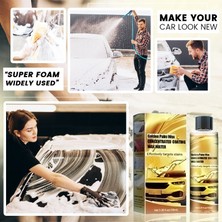 Zhuxi Shop B 200MLXSÜNGER Araba Yıkama Balmumu Altın Carnauba Süper Parlak Seramik Wax Araba Kaplama Boya Bakımı Parlatma Hidrofobik Pencere Hızlı Kaplama Sıvı Wax (Yurt Dışından)