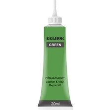 Zhuxi Shop B 20ML Yeşil Deri Tamir Jeli Koltuk Çanta Araba Koltuk Ev Deri Tamamlayıcı Onarım Renk Yenileme Kremi Pasta Deri Temizleyici (Yurt Dışından)