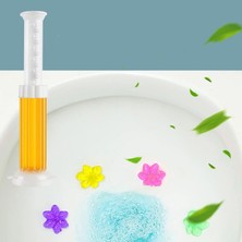 Zhuxi Shop B Lavanta Tuvalet Temizleyici Jel Çiçek Kokulu Dezenfektan Tuvalet Kokusu Kötü Kokuları Giderme Iz Bırakmadan Çiçekler Ev Temizlik Araçları (Yurt Dışından)
